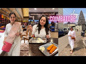 COIMBATORE Tourist Places, Food, Temples, Silk Saree Shopping, Lulu Mall *travel guide*