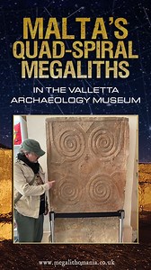 13K views · 307 reactions | Prehistoric Malta - The incredible Archaeology Museum of Valletta is mind-blowing with stunning statues with quad-spirals on them, just like we find in Tiwanaku in Bolivia and across the ancient world. See the full video at https://youtu.be/0dso3NMfIWA Explore Malta in March 2025: www.megalithomania.co.uk/maltatour.html #malta #tarxien #valletta #megaliths #ancient | Megalithomania | Facebook