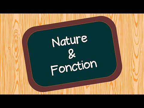 Nature et Fonction