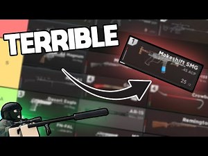 The ULTIMATE Gun Tier List | Roblox Aftermath