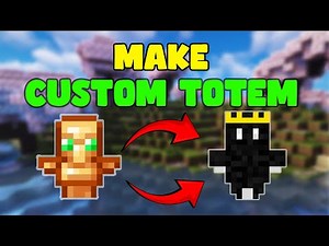 How To Make Custom Skin Totem For Minecraft JAVA (1.21.8)