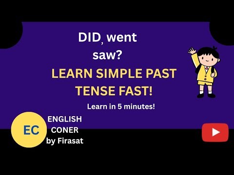 “Simple Past Tense | Easy Explanation with Story & Examples!”‪@EnglishCornerbyFirasat‬