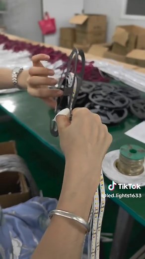 led lights on TikTok