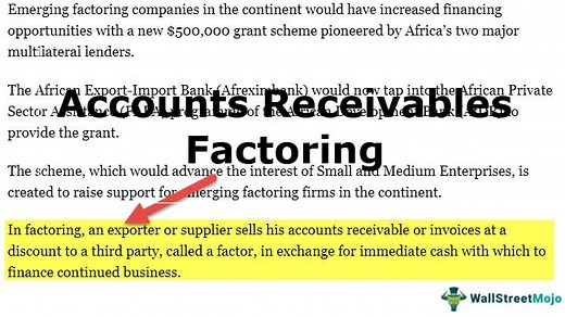 Accounts Receivable Factoring - Definition & Examples