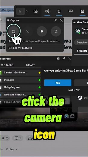 #windowscreenshot How to take a screenshot on Windows Using Xbox Game Bar