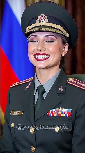 Beautiful Russian Military Officer Sings KATYUSHA at Her Office #militarywoman #femalesoldier