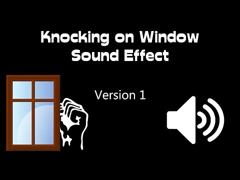 Scary Knocking on Window Prank Sound Effect