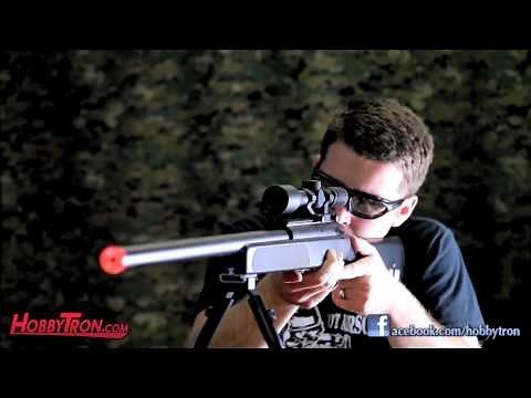 Spring ZM51 Bolt Action Sniper Rifle - Video Airsoft Review