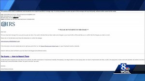 Scam email claims to be from IRS. Here are the warning signs