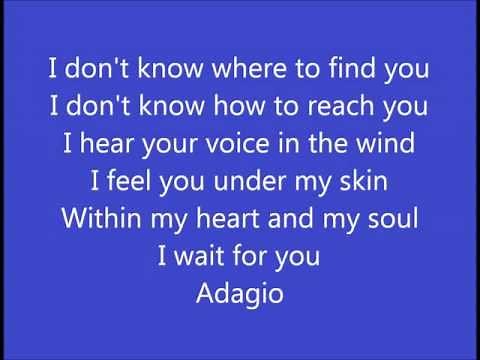 Lara Fabian - Adagio (english version with lyrics)