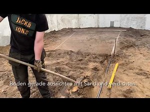 Intex Frame Pool versenken Teil 1 (Pool eingraben)
