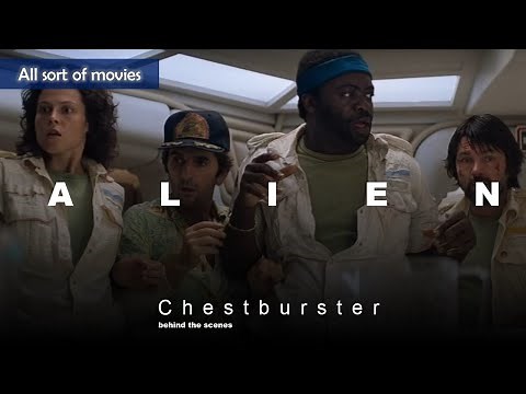Alien (1978) Behind The Scenes - Chestburster scene exposed!