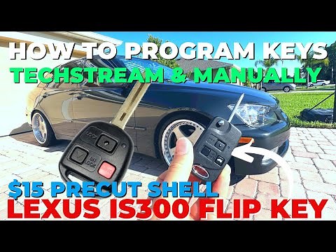 Lexus IS300 How To Program Key Immobilizer & FOB Remote
