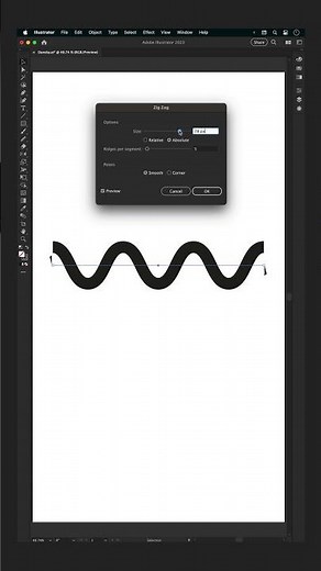 Secret to Smooth Curves in Adobe Illustrator