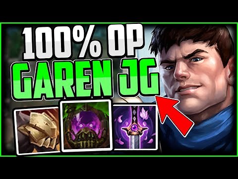 NEW Speed Garen JUNGLE is ACTUALLY OP! | Garen Guide Season 11 + Best Build/Runes League of Legends