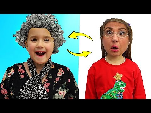 Ruby and Bonnie copies granny for a day