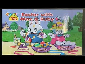 Max & Ruby: Easter With Max & Ruby 2007 DVD Menu Walkthrough