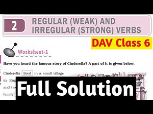 ||DAV Class 6 English Practice Ch 2 Solution||‪@StudyWithDeep‬||