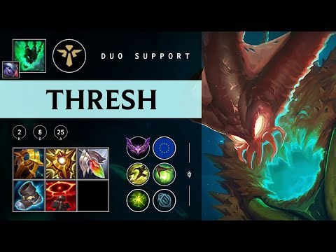 Thresh Support vs Elise - EUW Master Patch 25.23