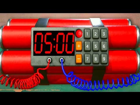 5 Minute Timer Bomb with High Energy Music | Countdown Timer 5 Minute | 5 Minute Bomb Timer