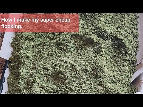 How I make my super cheap flocking