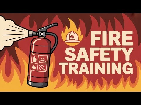 HVAC Fire Safety Training (2025) | Fire Triangle, Types of Fire & Fire Extinguishers Explained