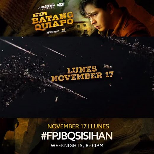 3K views · 60K reactions | Ngayong Lunes, umpisa na ng laglagan sa pagtakas ng grupo ni Tanggol! Abangan mamayang gabi sa #FPJBQSisihan  #FPJsBatangQuiapo gabi-gabi, 8PM sa Kapamilya Channel, Kapamilya Online Live, Cinemo, A2Z, at TV5! Mapapanood rin sa iWant at TFC! | Dreamscape Entertainment | Facebook