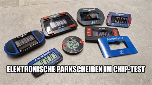 Elektronische Parkscheiben im Test