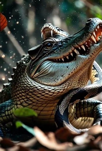 Alligator vs Python — Brutal Swamp Ambush