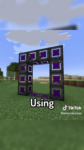 Mini Mod Reviews - Immersive Portals #mcyt#minecraft#minecraftmemes#moddedminecraft#youtube#gaming#fyp