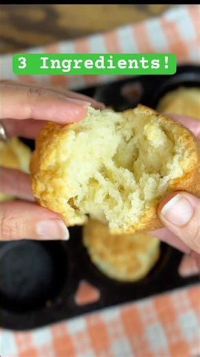 3 Ingredient Butter Muffins & Biscuits