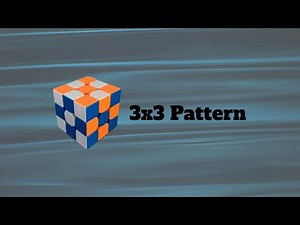 3x3 Pattern: 3 Color Checkerboard [Tutorial]