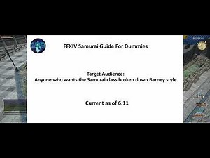 FFXIV Samurai Guide