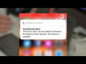 Nationwide Emergency Alert Testing Completed