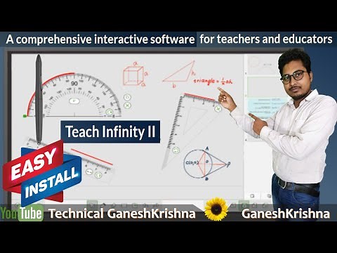 Teach Infinity II interactive software for teachers and educators