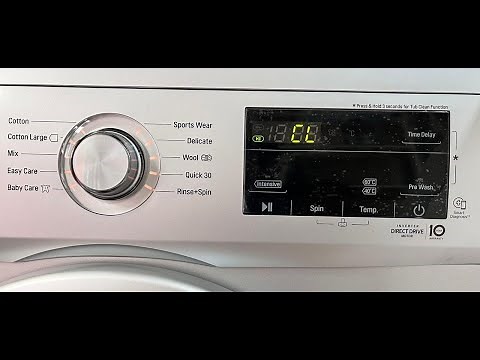 LG washing machine Error Code CL What is and how to turn OFF. Full explain video.