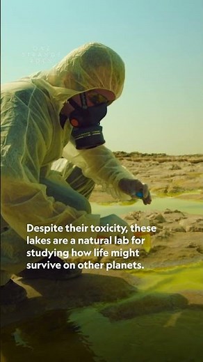 Acid lakes in Ethiopia may have insight on how life might survive on other planets #OneStrangeRock