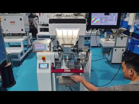 Rubber parts vision counting and packaging machine