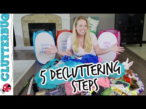 5 Decluttering Steps for a Clutter-Free Home
