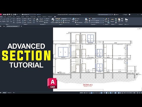How to Cut SECTION in AutoCAD | SECRETS of AutoCAD Section