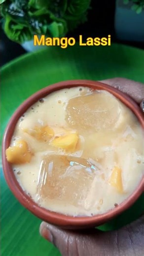 3-Ingredient Mango Lassi | Quick & Easy #food #shorts #lassi