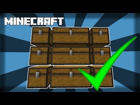 MINECRAFT | How to Organize Your Chests! 1.15.2