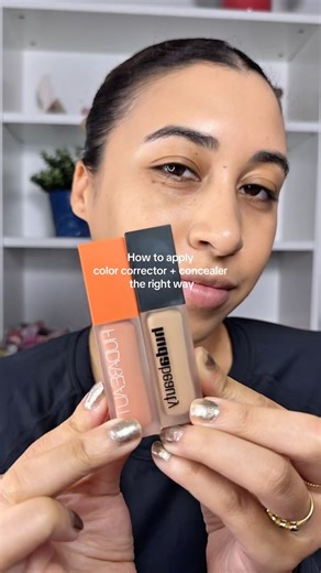How to apply color corrector and concealer the right way #makeuptutorial #beauty #makeup