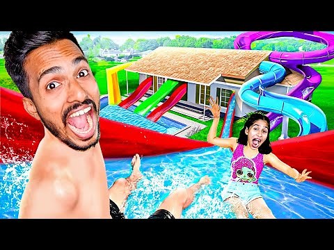 I Built a Waterpark In My House!