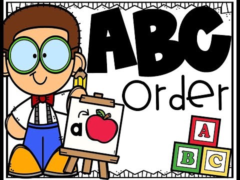 ABC Order