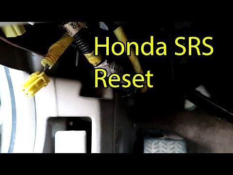 Honda SRS reset