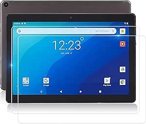 TopEsct 2-Pack Screen Protector for Walmart Onn 10.1 Pro Tablet 2020,Tempered Glass Walmart Onn 10.1 Pro Model 100003562,9H Hardness, Anti-Scratch (1)