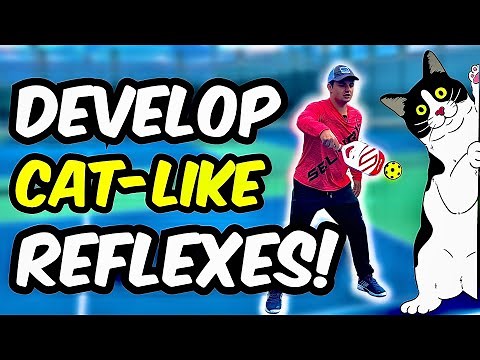 Improve Your Reflexes & Win More Volley Battles (crucial pickleball tips)