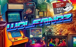 Wolfanoz 64gb Arcade Cab Image for Raspberry Pi 5 – “Time Extended Arcade”