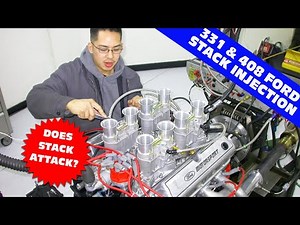 HOW WELL DOES STACK INJECTION REALLY WORK? DUAL SBF STACK TEST, 331 & 408 STROKER-FULL DYNO RESULTS - BangShift.com